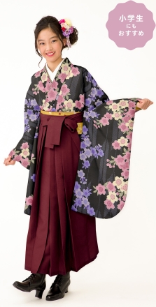 レンタル着物・袴を着ている画像