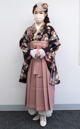 レンタル着物・袴を着ている画像