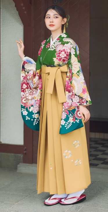 レンタル着物・袴を着ている画像