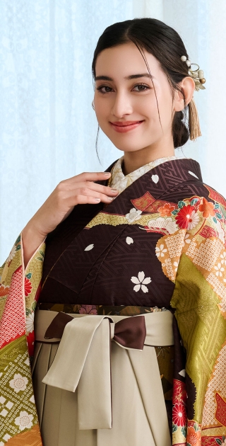 レンタル着物・袴を着ている画像